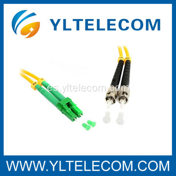 LC / ST fibra óptica Patch Cord 9/125 μm monomodo para CATV / FTTH / LAN